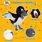 STEVE and MAGGIE Plush Toy - Official Maggie Bird Doll, Soft Stuffed Character Doll for Kids, Preschool Learning Companion, Storytime & Bedtime Plush