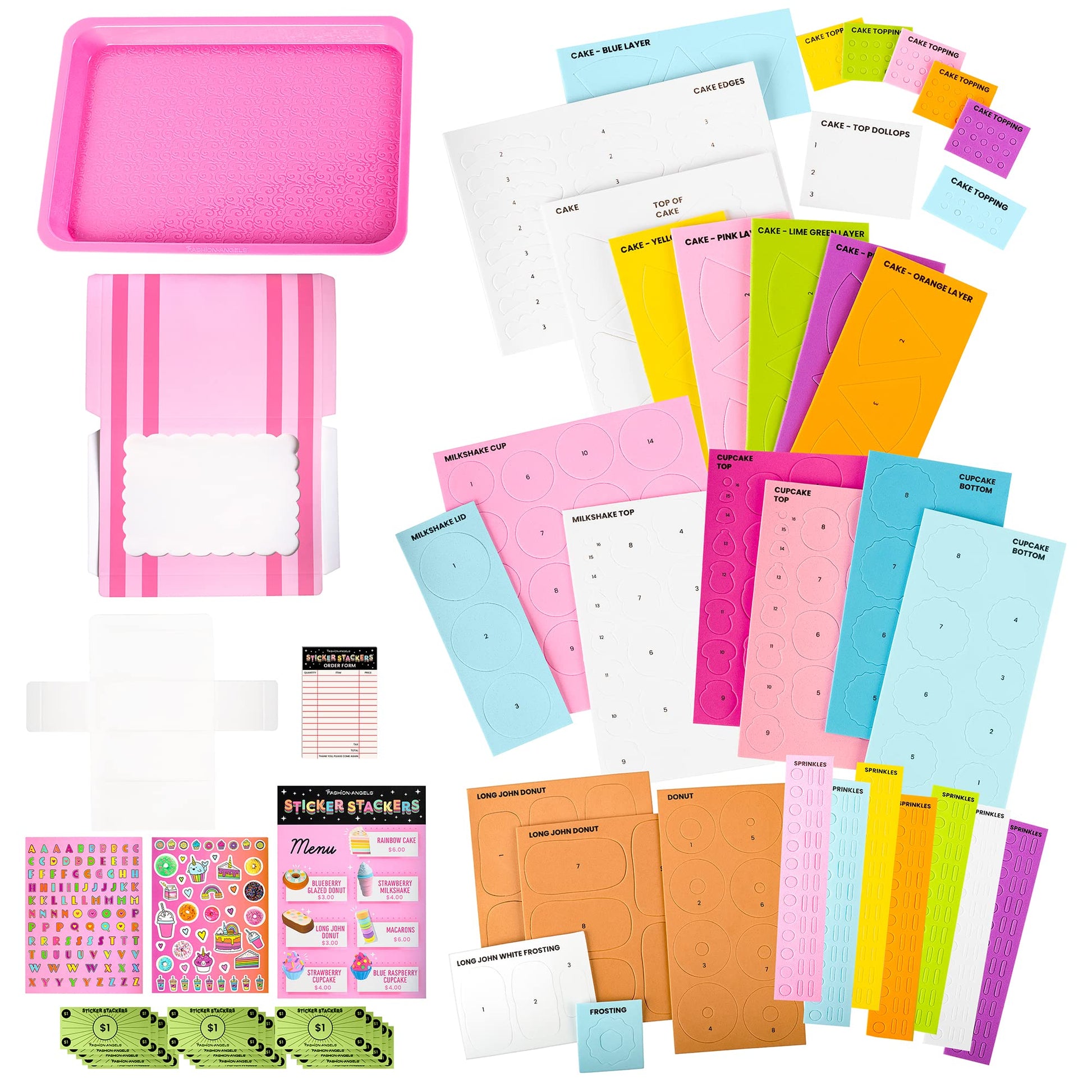 Fashion Angels Bakery Sweets Sticker Stackers