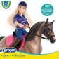 Breyer Freedom Series (Classics) English Horse & Rider Doll Set | (1:12 Scale) | Model #61114,Multicolor