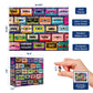 Mixtape Memories (No. 16) - 1000 Piece Retro Jigsaw Puzzle for Adults | Printed in USA | Satin Low-Glare Finish | Random Ribbon Cut | Bonus Poster |