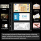 24 Sheets Currency Sleeves for Collectors Acid-Free PVC Paper Money Currency Pocket Pages Coin Collection Supplies - 72 Pockets 9-Hole Stamp Page