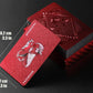 2 Deck of Waterproof Poker Cards,Red Playing Cards, Plastic Waterproof Playing Cards, Suitable for Family Gatherings and Outdoor Activities (2 Deck
