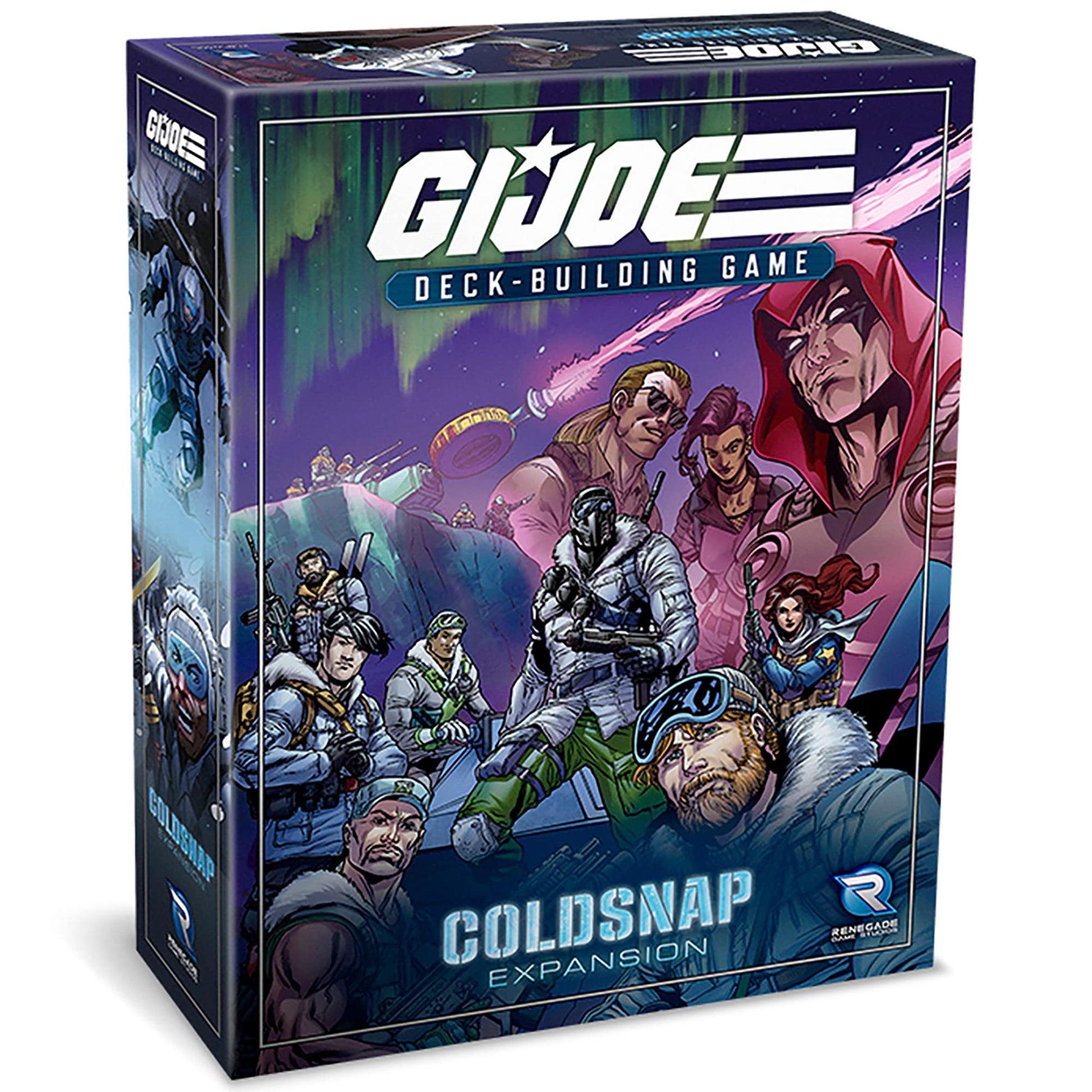 Renegade Game Studios G.I. Joe Deck-Building Game Coldsnap Expansion with 2 Story Missions