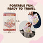3D Sticker Scene Book - Reusable Stickers Scenes for Adults & Kids, 15 Sets Miniature Scene Sticker Book with Tweezer, Cozy Room Stickers, Portable