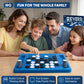 Reversi Board Game for Kids & Adults 14x10x2 Inches - Othello Classic Board Game - with 64 Reversible Discs & Built-in Storage - Strategy Board Game