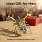 Steampunk Mechanical Scorpion Insect 3D Metal Puzzle 140+ Parts No Glue Screw Assembly DIY Hobby Birthday for Adults Teens 14+(Leveling Scorpion)
