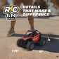 Motor Dayz Polaris RZR Remote Control UTV - 1:14 Scale 2WD RC Car, Officially Licensed Polaris RZR, Full-Function 2.4GHz Radio Control, USB