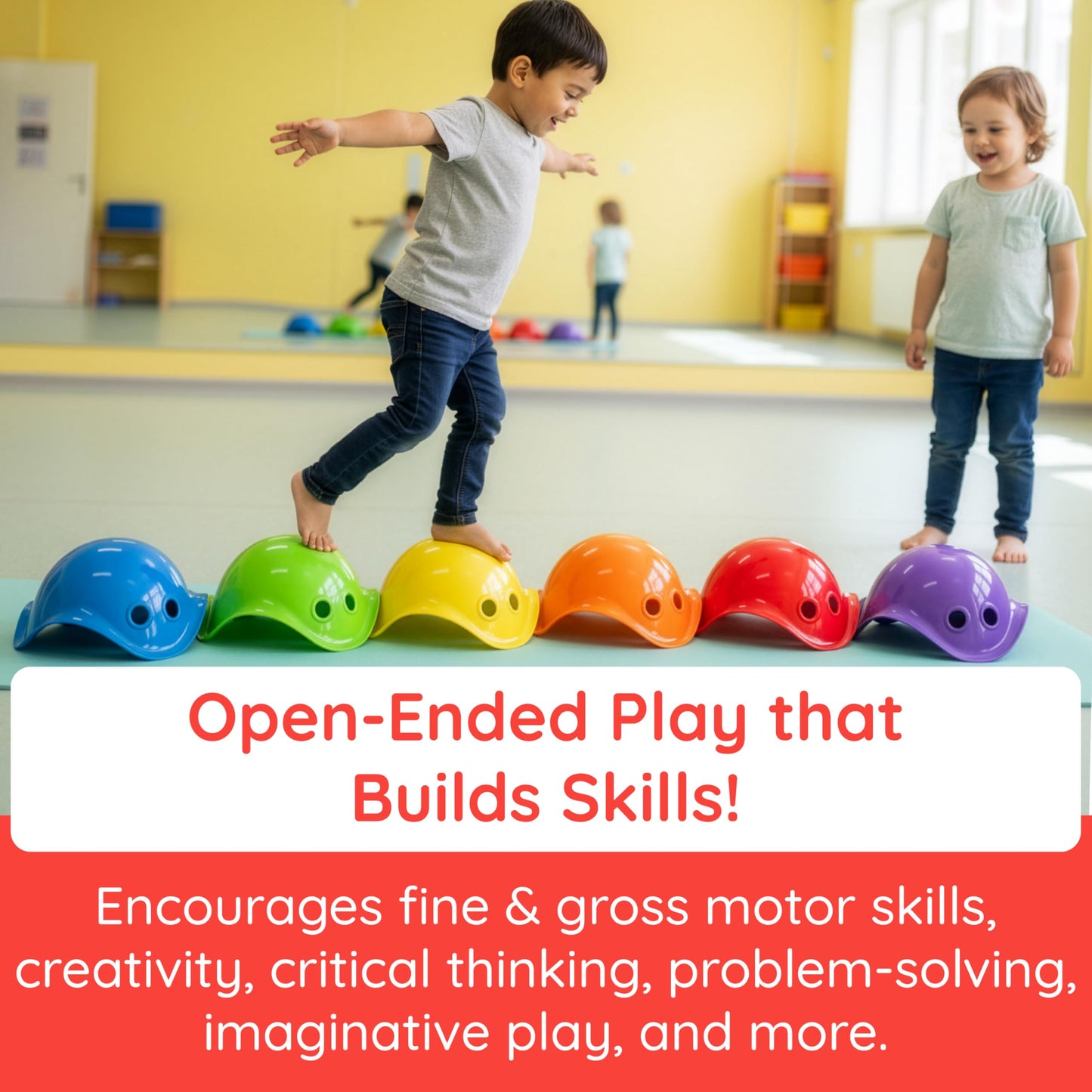 Fat Brain Toys bilibo Midi by MOLUK, Green, Open-Ended Creative Play Toy for Toddlers and Kids Ages 2 and Up