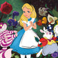 Buffalo Games - Silver Select - Disney - Alice in Wonderland, Alice and Friends - 1000 Piece Jigsaw Puzzle for Adults -Challenging Puzzle Perfect