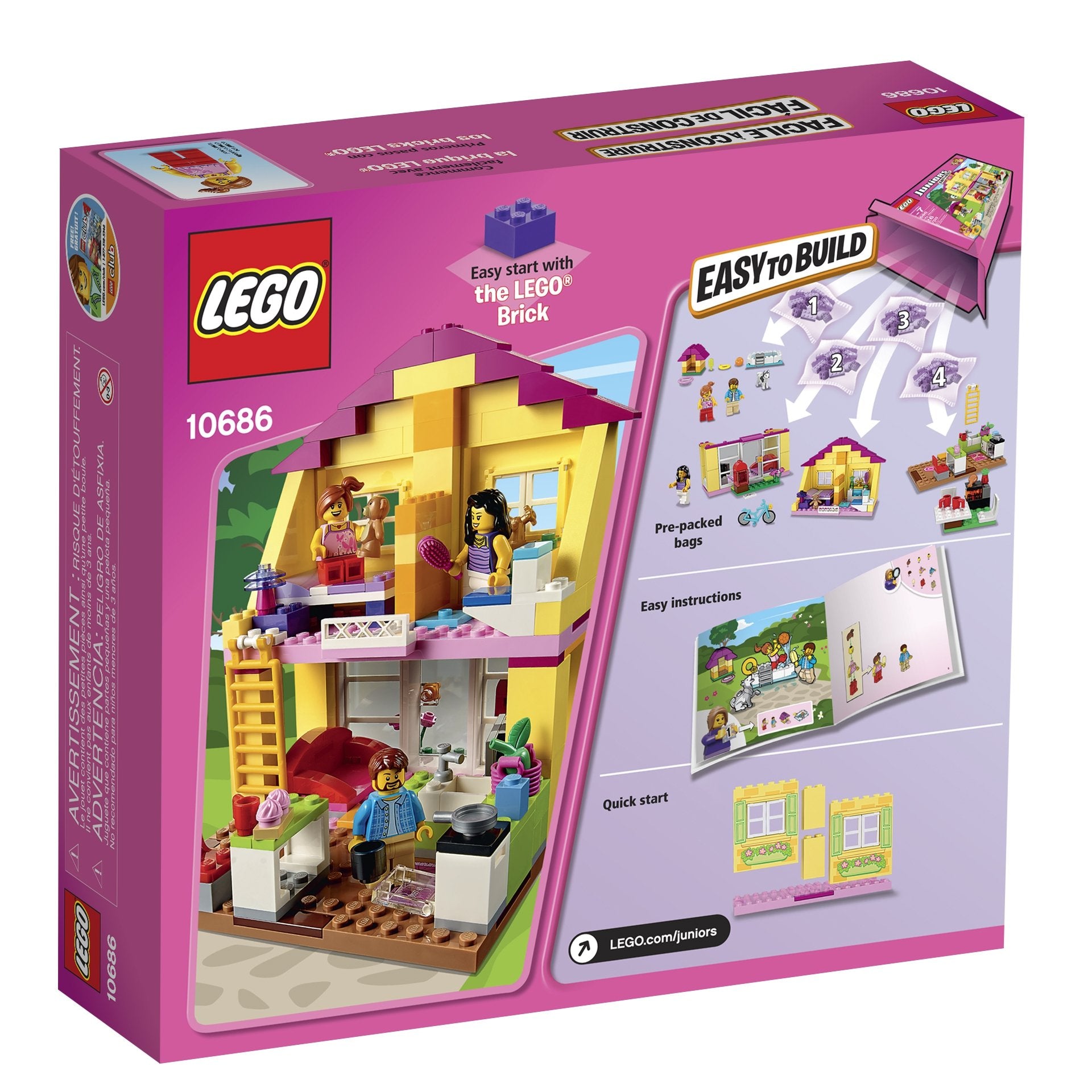 LEGO Juniors 10686 Family House Building Kit