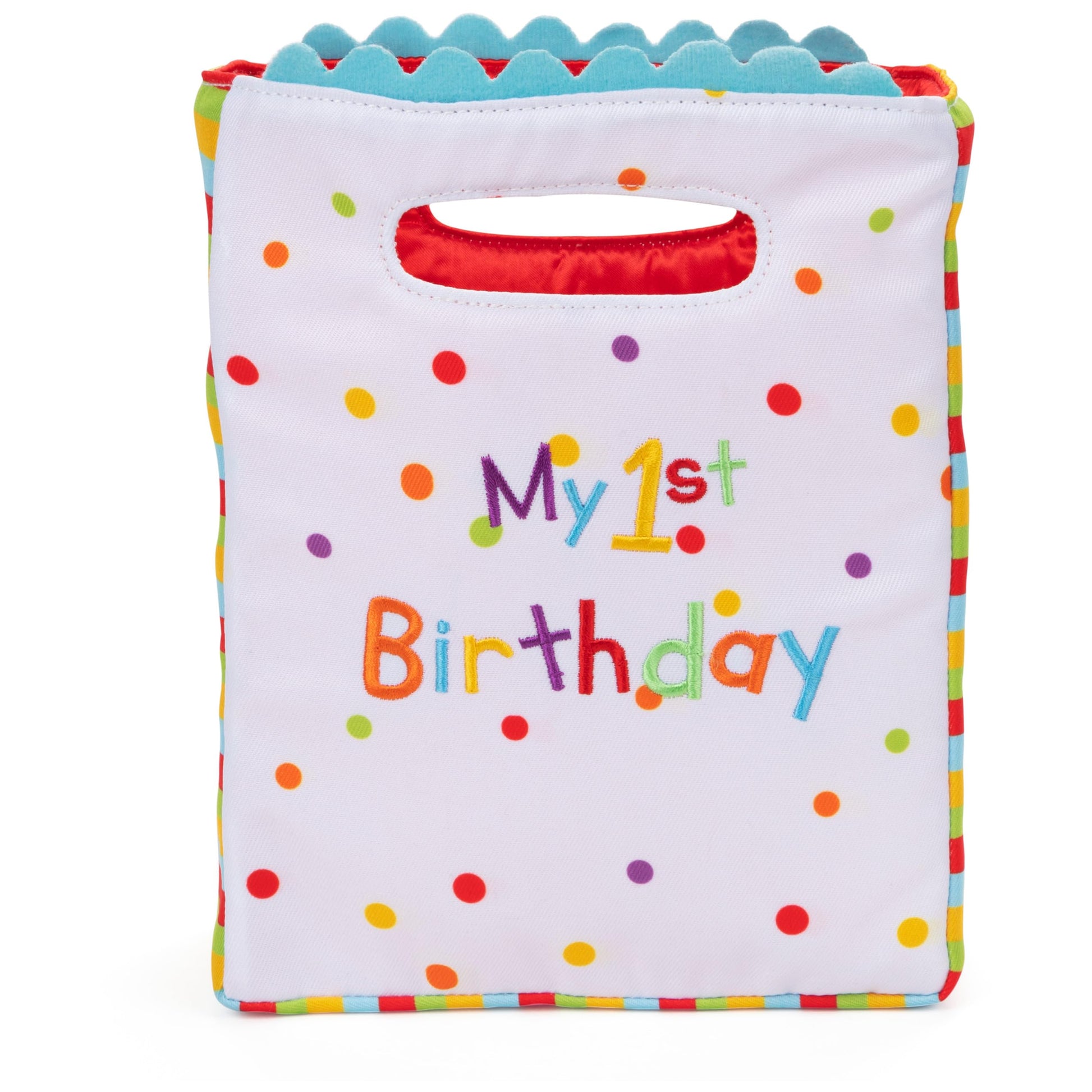 Baby GUND, My First Birthday-Themed 5-Piece Plush Playset, Sensory Toys for Babies, 8”