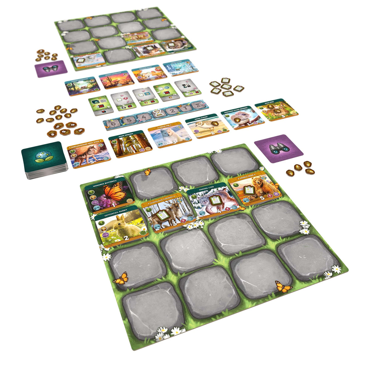 Rose Gauntlet Keystone: North America, Ages 10+, 1-2 Players