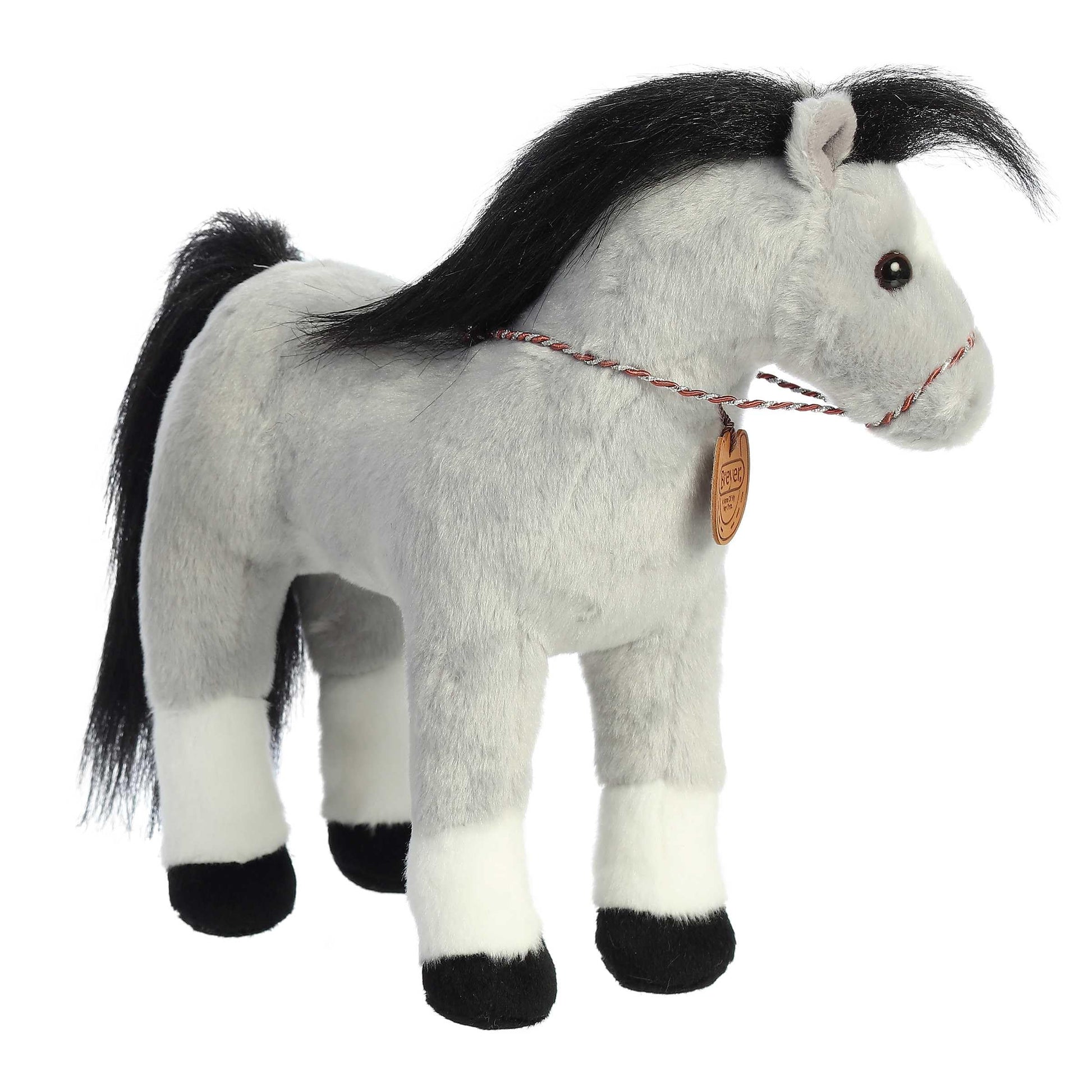 Aurora® Exquisite Breyer® Showstoppers Welsh Cob Stuffed Animal - Realistic Detailing for Imaginative Play - Perfect for Kids, Adults, and Any Horse