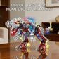 JYLWSMHU 2 in 1 Dinosaur Building Blocks Set 422 PCS Transforming Mech T Rex Robot STEM Construction Model Educational Puzzle Toy for Adults and Teens