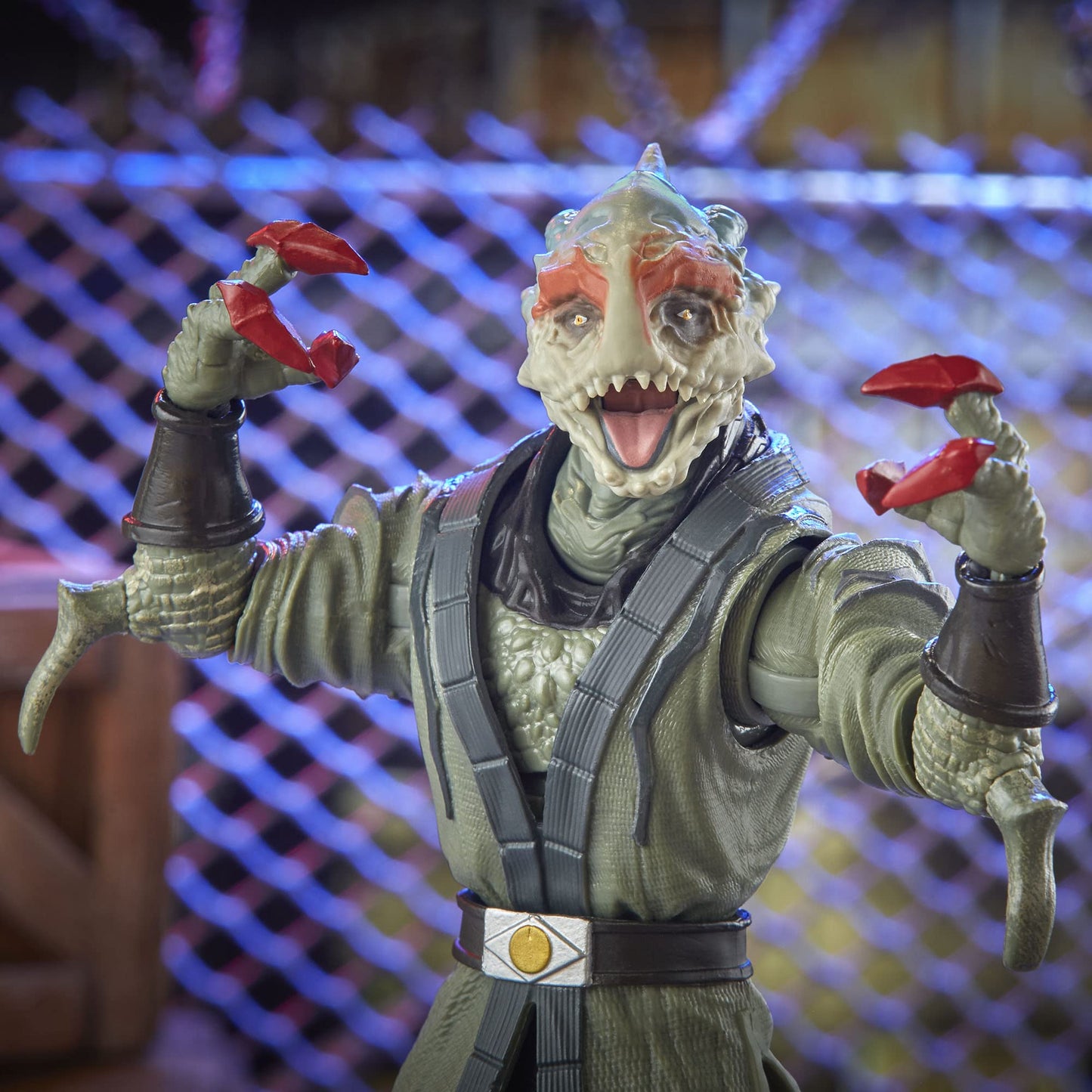 Power Rangers Lightning Collection Dino Thunder Mesogog 6-Inch Premium Collectible Action Figure Toy with Accessories, Kids Ages 4 and Up