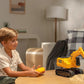 CAT Power Excavator Digger RC Construction for Kids 5+ | 2.4GHz Remote Control Truck Toy, Full-Function Dig, Scoop, Spin & Drive, Realistic Lights