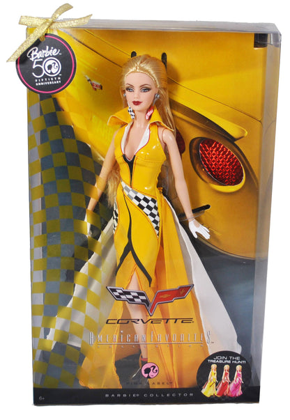 Barbie Corvette Yellow Dress - American Favorites Collection N4984