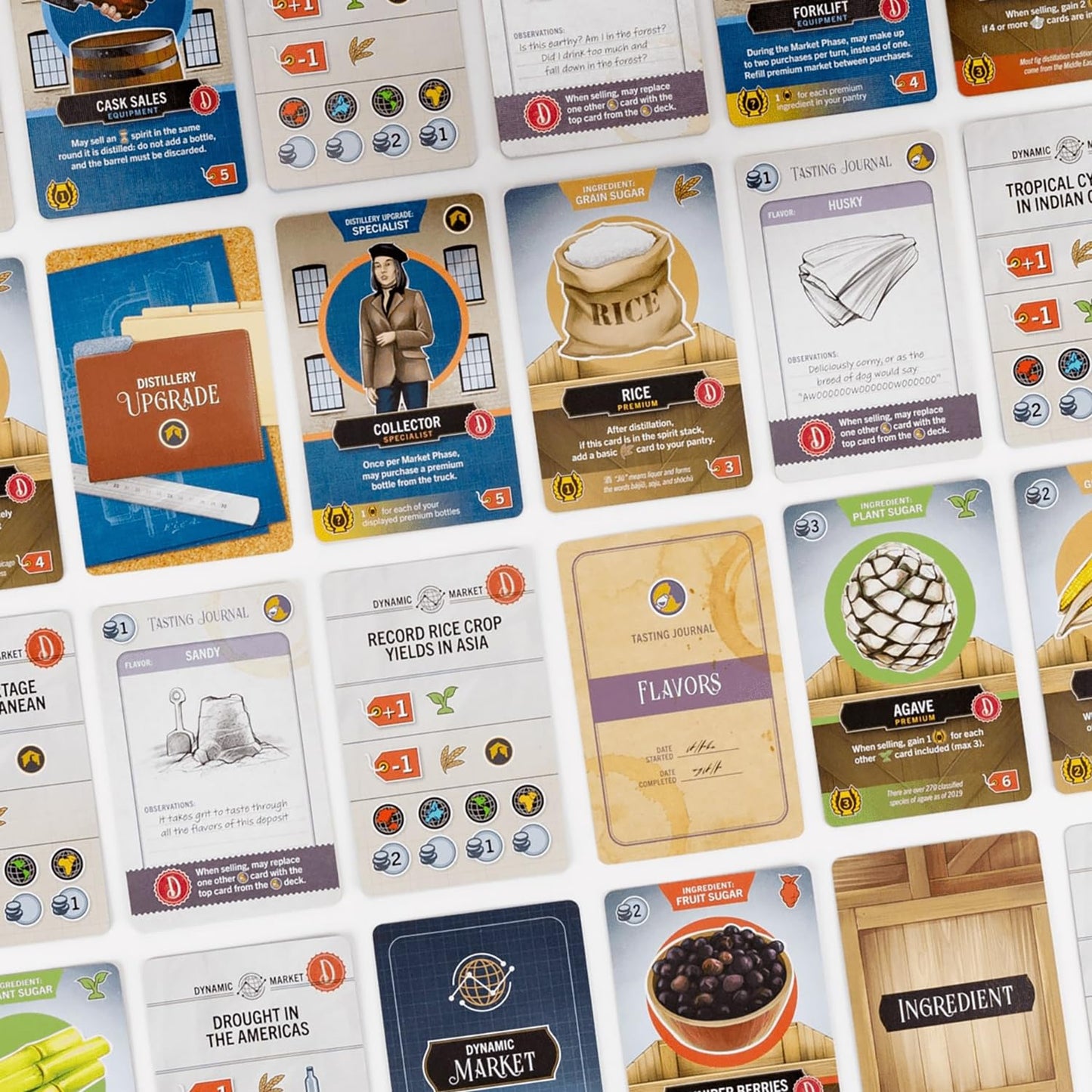 Distilled: Cask Strength - 55 Card Mini Expansion, Spiritied Strategy Board Game, New Upgrades & Flavors, Ages 14+, 1-5 Players