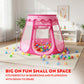 Playz Baby Ball Pit with Balls Included, Pink Ball Pit for Toddlers