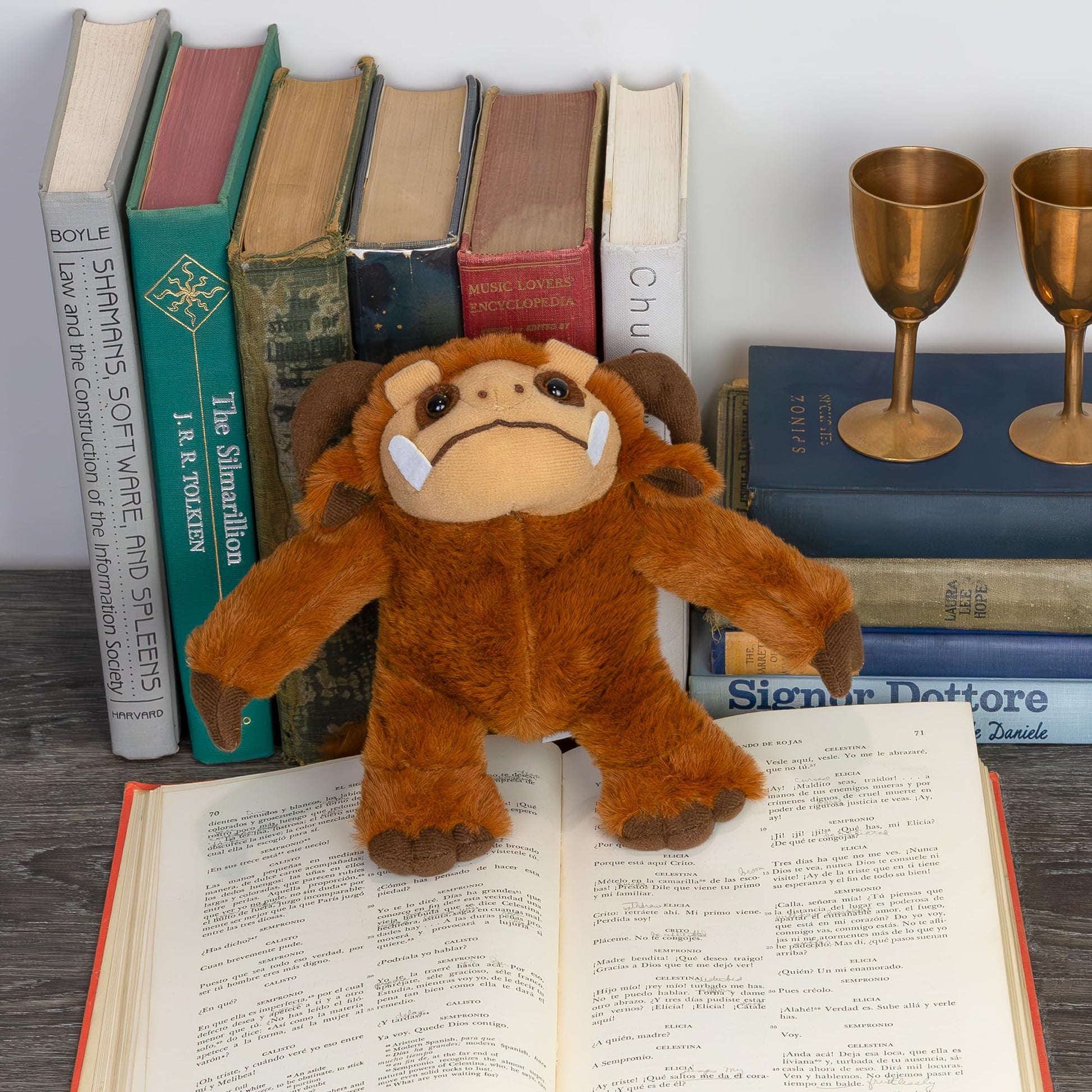 Toy Vault Labyrinth Ludo Plush, Stuffed Figure from Jim Henson's Labyrinth Movie