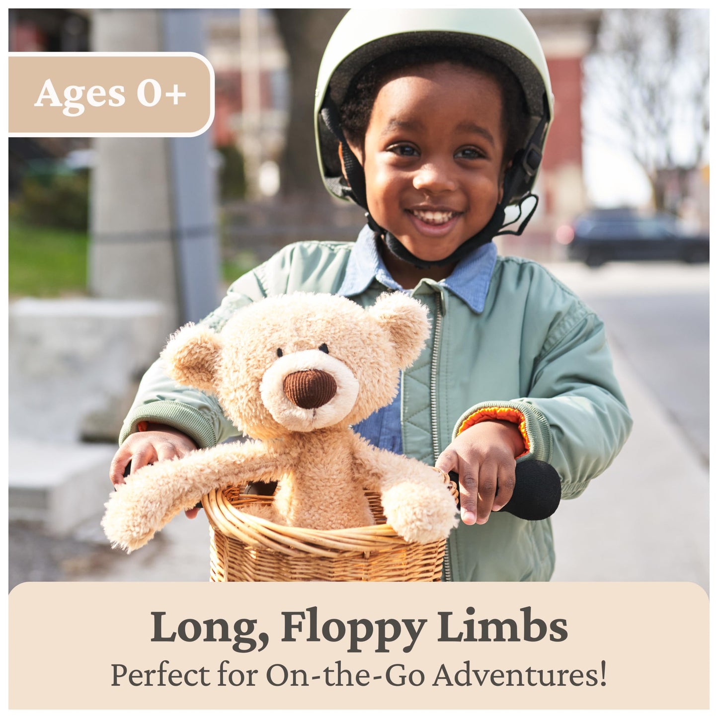 GUND Toothpick 22-Inch Classic Teddy Bear Plush Toy for Ages 1+