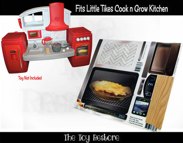 Toy Restore Replacement Stickers Fits Little Tikes Cook N Grow Kitchen with Me