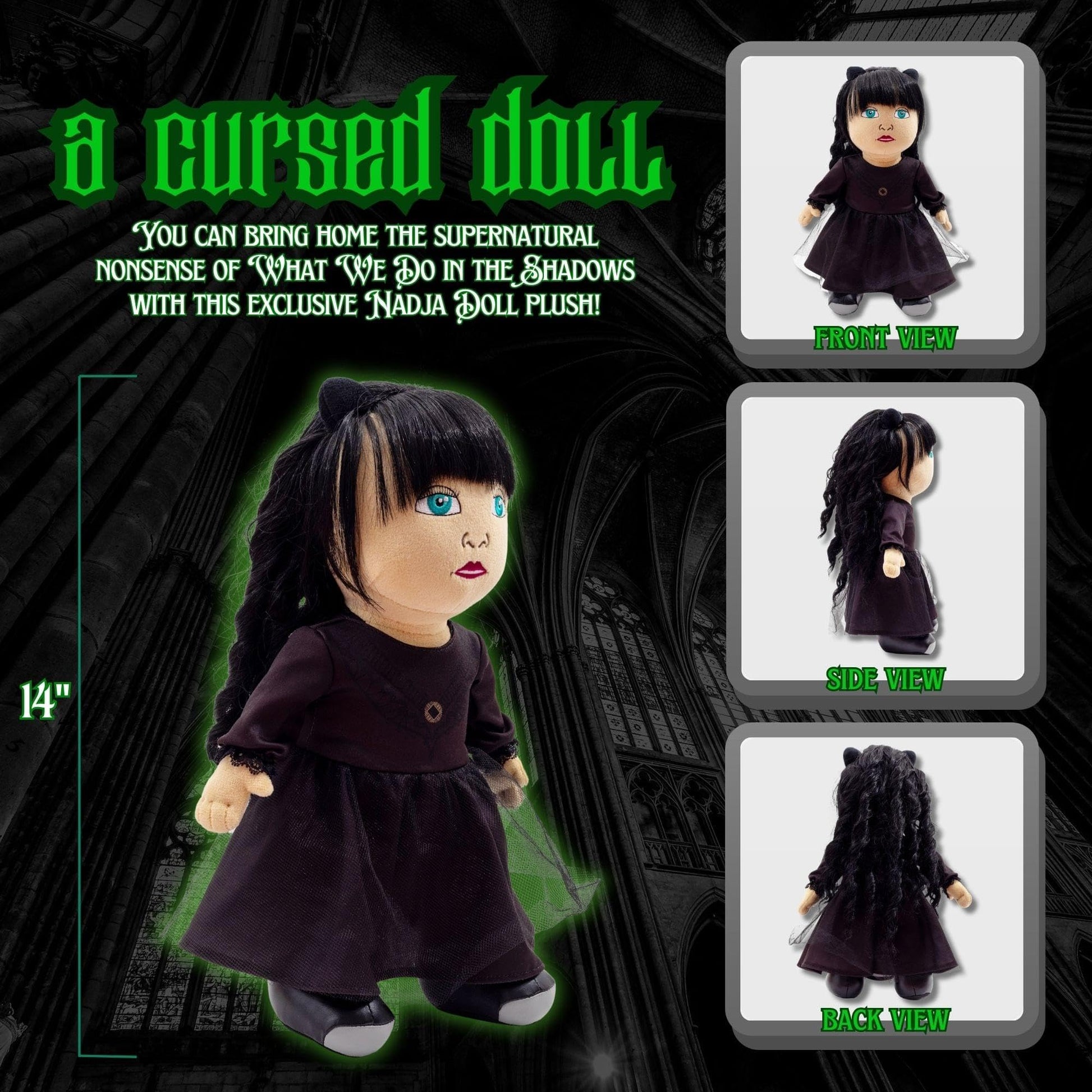 What We Do in The Shadows Nadja Doll 14-Inch Collector Plush