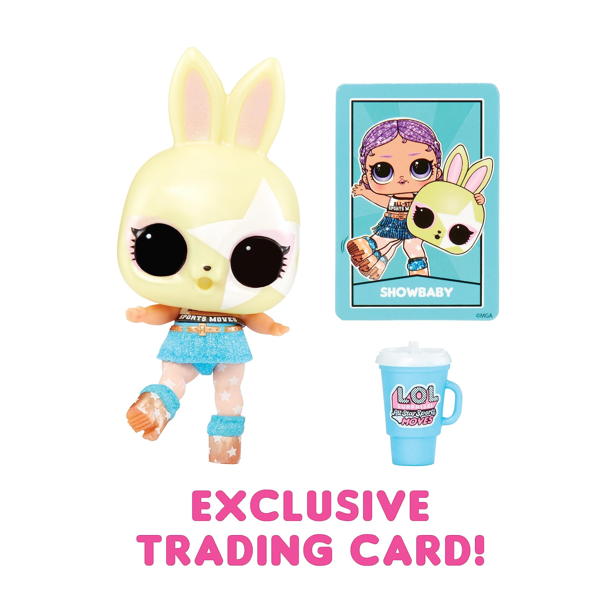 L.O.L. Surprise! All Star Sports Moves - Cheer- Surprise Doll, Theme, Cheerleading Dolls, Mix and Match Outfits, Shoes, Accessories, Limited Edition