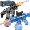 2 Pack Electric Water Guns for Adults, Squirt Guns for Kids with Light Up and Large Capacity, Powerful Water Gun Up to 28-32FT Range for Summer