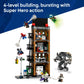 LEGO Marvel Spider-Man vs. Mysterio: The Daily Bugle Building Toy - Pretend Play Set with 7 Minifigures & Rhino Mech - Super Hero Toy for Boys