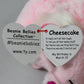 Ty Beanie Bellies Cheesecake The Pink Valentine Hedgehog - 6"