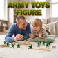 KiddieLoot Green Army Men Toy Soldiers (108 Pack) - Classic Military Action Figures for Kids - Plastic Army Toys Set for Battle Play, Party Favors