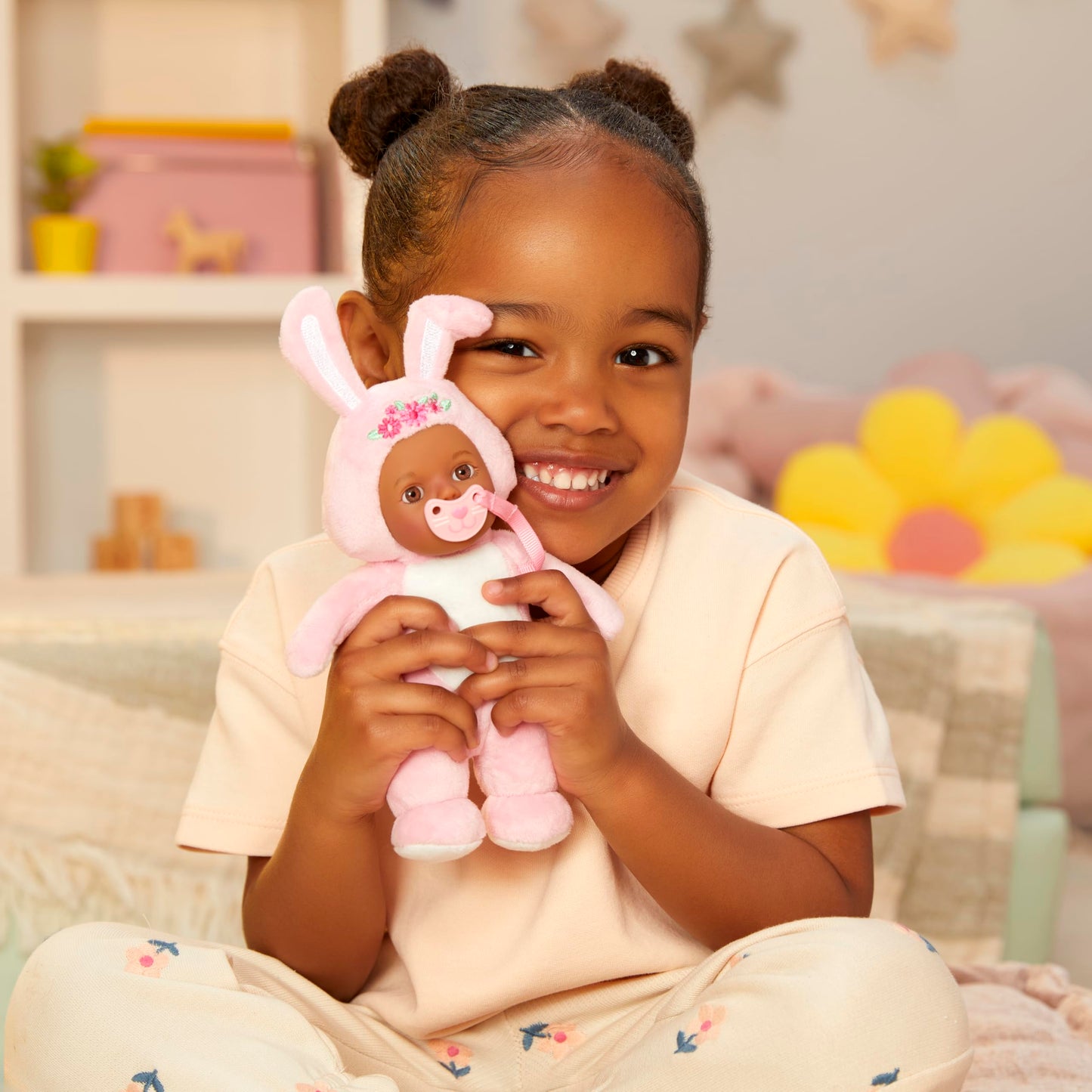 Baby Born Cozy Cuties Soft Baby Doll- Cat & Bunny 2-Pack, Plush Baby Doll for Newborn Babies Ages 0 & Up