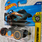 Hot Wheels Flippin Fast [Black & Orange], Experimotors 2/10, 117/250, 1:64 Scale Diecast Car