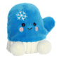 Aurora® Festive Palm Pals™ Merry Mitten™ Stuffed Animal - Pocket-Sized Play - Collectable Fun - Blue 5 Inches