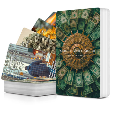 Pacify Money and Career Oracle Cards 54 Finance Oracle Cards Deck for Beginners: Abundance, Manifestation, Career Growth and Goal Setting