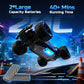 Holyton 1:10 Large High Speed Remote Control Car with LED Shell Lights, 48+ KM/H, 4WD Offroad Monster Truck for Adults & Kids, Hobby RC Truck Vehicle