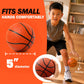 Botabee 5-Inch Mini Basketball Balls Set of 3 - Ideally Sized for Boys, Toddlers - Indoor and Outdoor Pool Basketball for Mini Hoops - Exciting Over