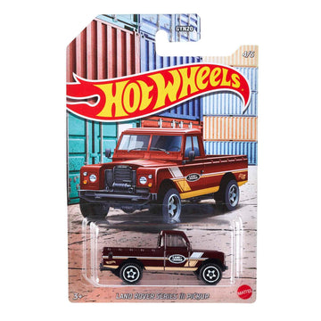 Hot Wheels Land Rover Series III Pickup Vehicle 1:64 Scale Car, Gift for Collectors & Kids Ages 3 Years Old & Up