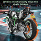 Flubecrux Technical Motorcycle Building Block Sets, 1:5 Motorbike Building Toys Collectible Display Model Kits with Display Stand Fathers Day Birthday