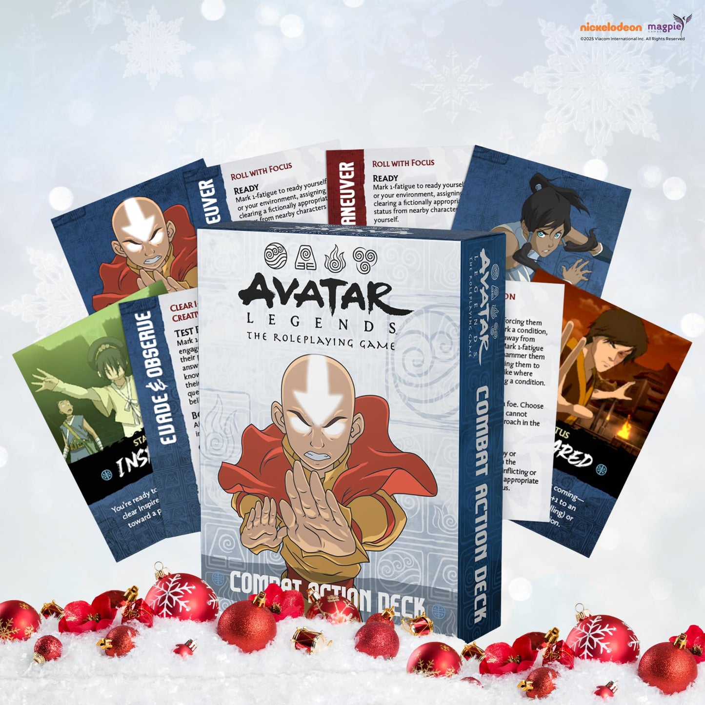Magpie Games Avatar Legends The Roleplaying Game: Combat Action Deck Expansion - 55 Card Combat Deck