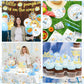 Little Pumpkin Baby Shower,198pcs A Little Pumpkin Is On The Way Baby Shower Boy Plates and Napkins Cups Tablecloth Cake Topper Honeycomb Balloon