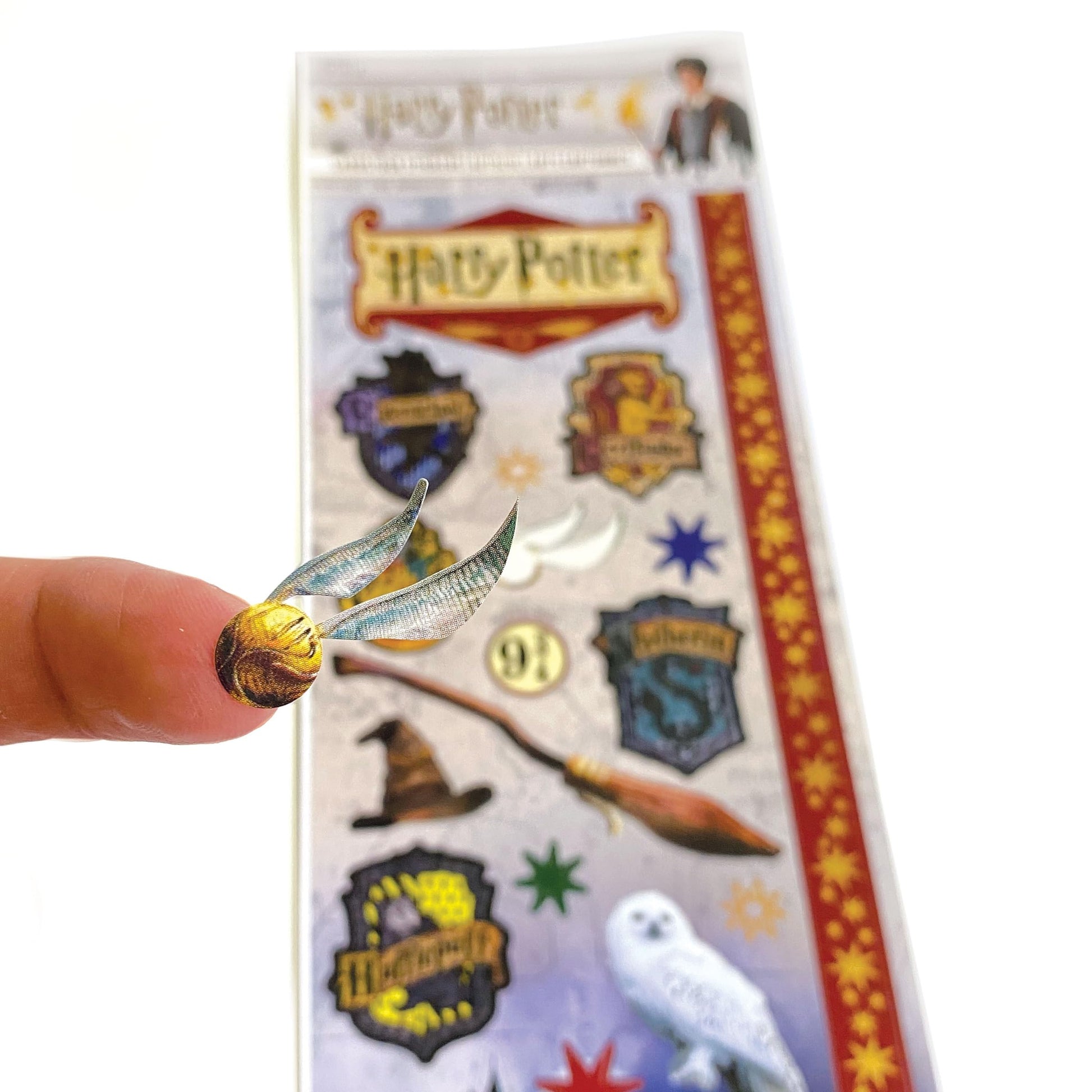 Paper House Productions Harry Potter Cardstock Sticker Sheet 6-Pack for Crafts, Scrapbooking & Collecting - Hogwarts Houses