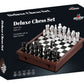 Apostrophe Games Building Block Chess Set - 1,024 Pcs Build Your Own Chess - Game Pieces & Board, Compatible with the Major Brand of Building Blocks