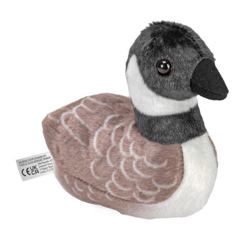 Wild Republic Audubon Birds Canada Goose Plush with Authentic Bird Sound, Stuffed Animal, Bird Toys for Kids and Birders, 5 inches