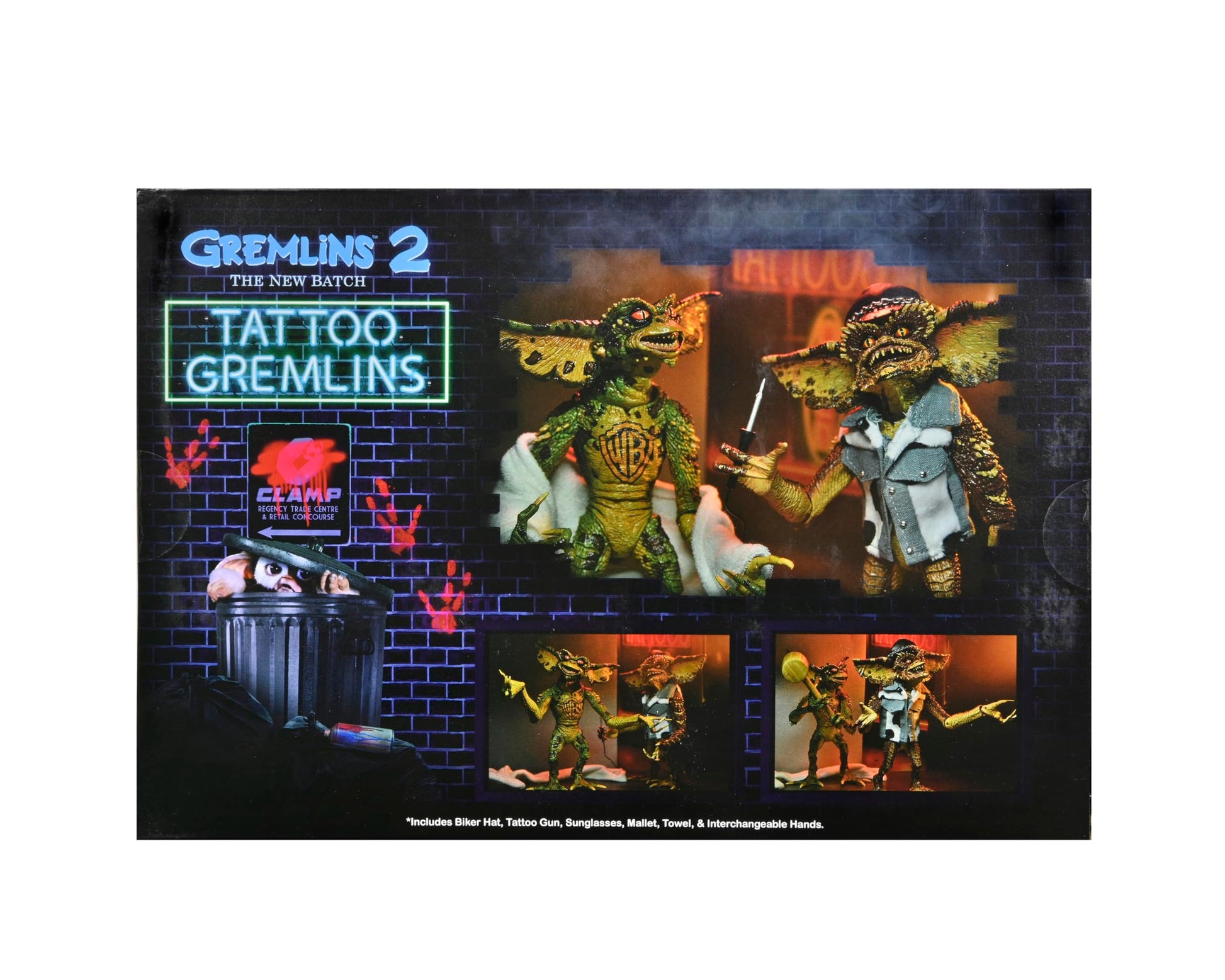 NECA - Gremlins 2 - Tattoo Gremlins 7" Action Figure 2Pk