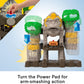 Fisher-Price Imaginext Preschool Toy Gorilla Fortress Playset with Poseable Figures & Accessories for Pretend Play Ages 3+ Years