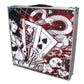 Tattoo Portable Beer Pong Table with Holes