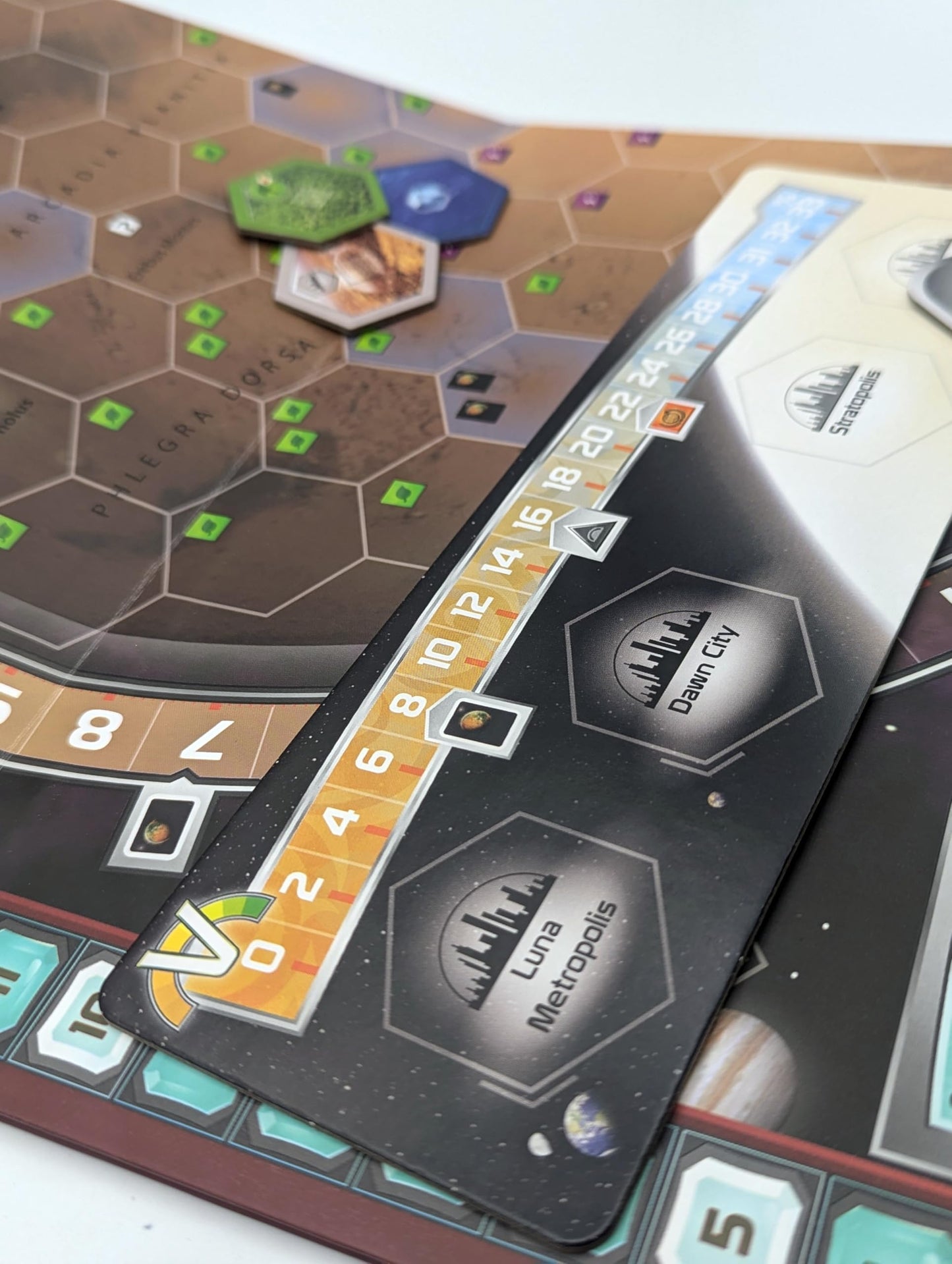 Stronghold Games - Terraforming Mars Amazonis & Vastitas - Strategy Board Game Expansion - for 1 to 5 Players and Ages 12+