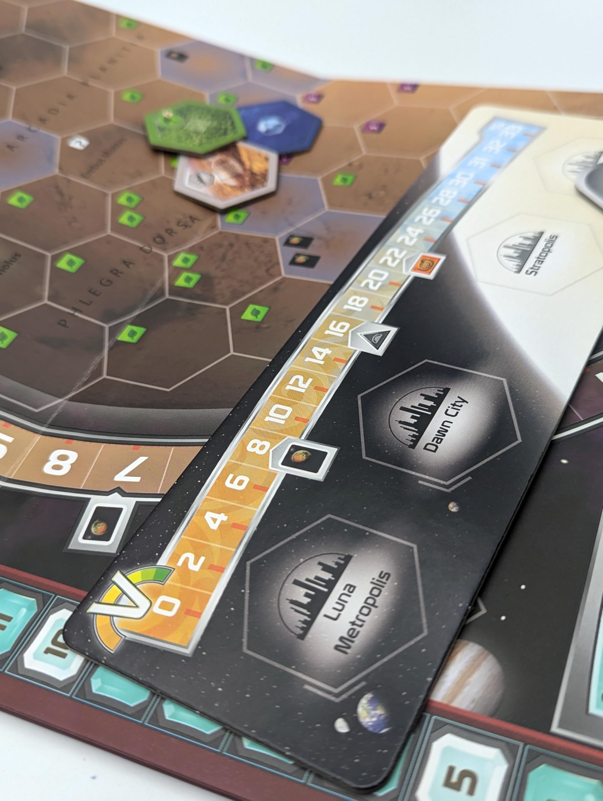 Stronghold Games - Terraforming Mars Amazonis & Vastitas - Strategy Board Game Expansion - for 1 to 5 Players and Ages 12+
